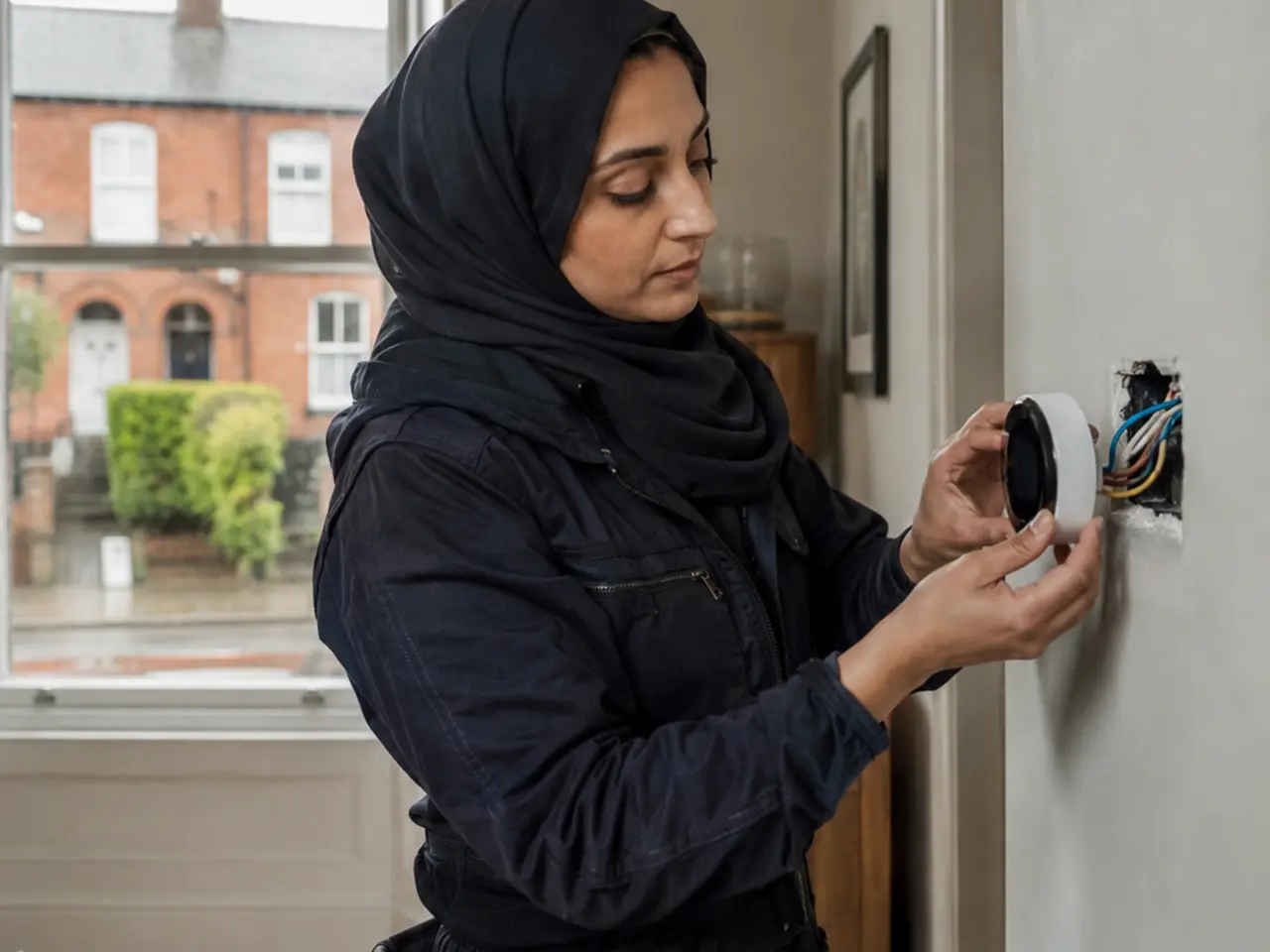 Central heating installation