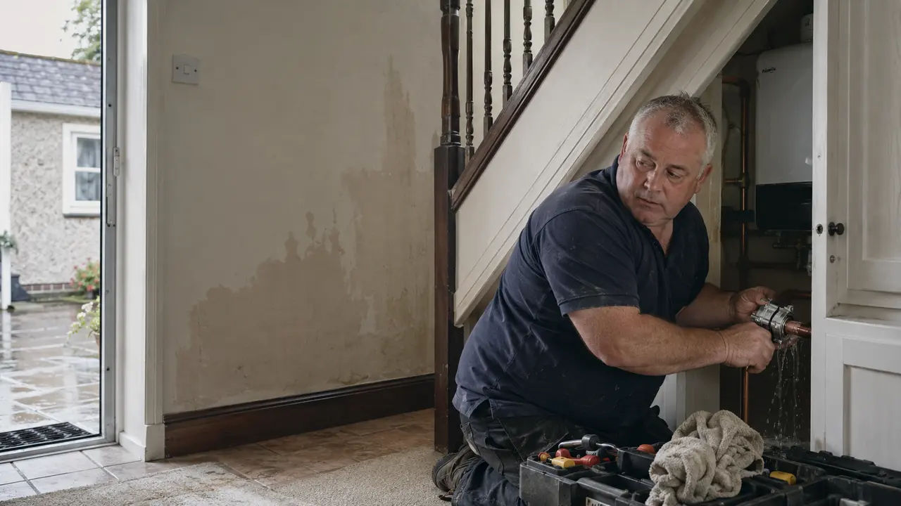 Burst pipe: what to do right now