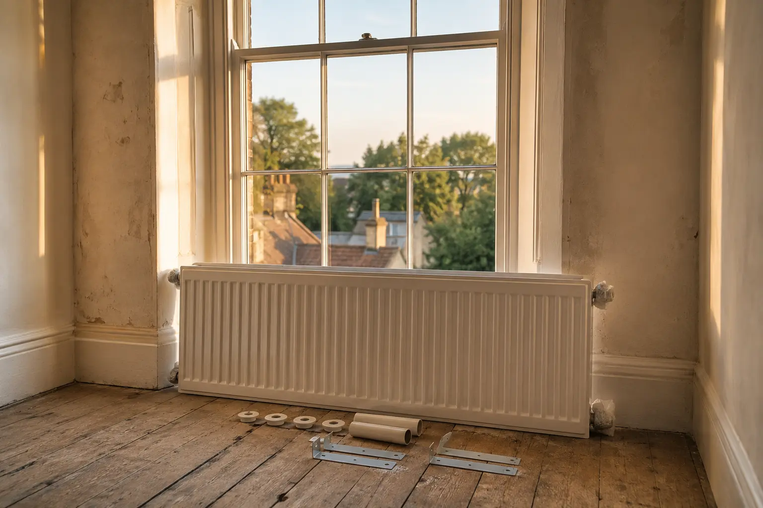 RGI-registered plumber completing commissioning on a heat pump system